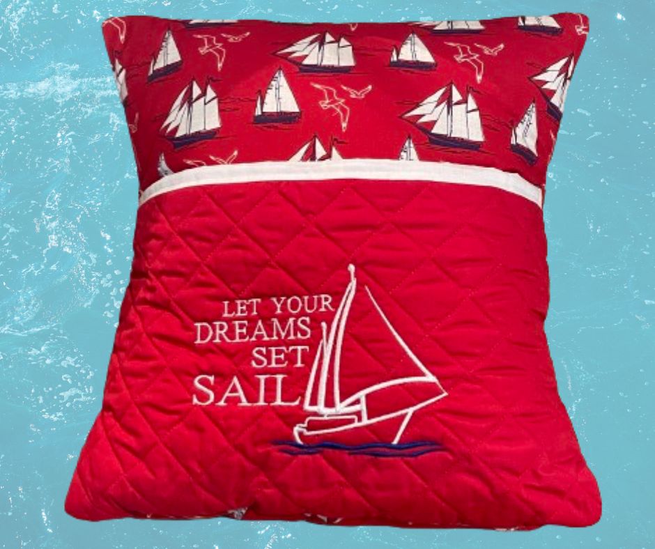 Reading Cushion - Sail