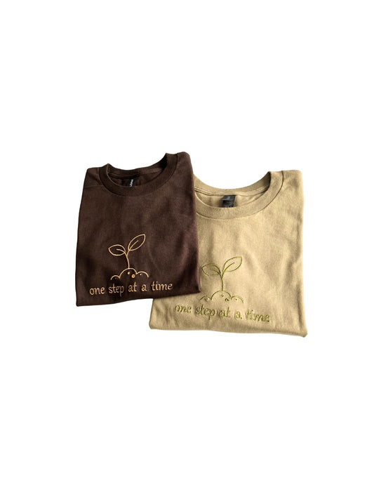 Unisex Short-Sleeved T-Shirt - One Step at a Time