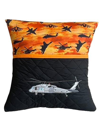 Reading Cushion - Black Hawk