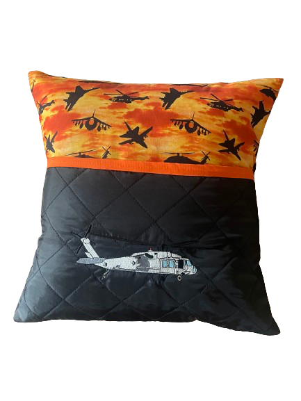 Reading Cushion - Black Hawk