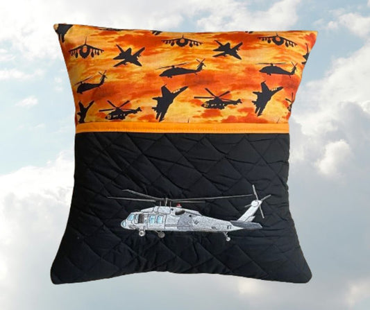 Reading Cushion - Black Hawk
