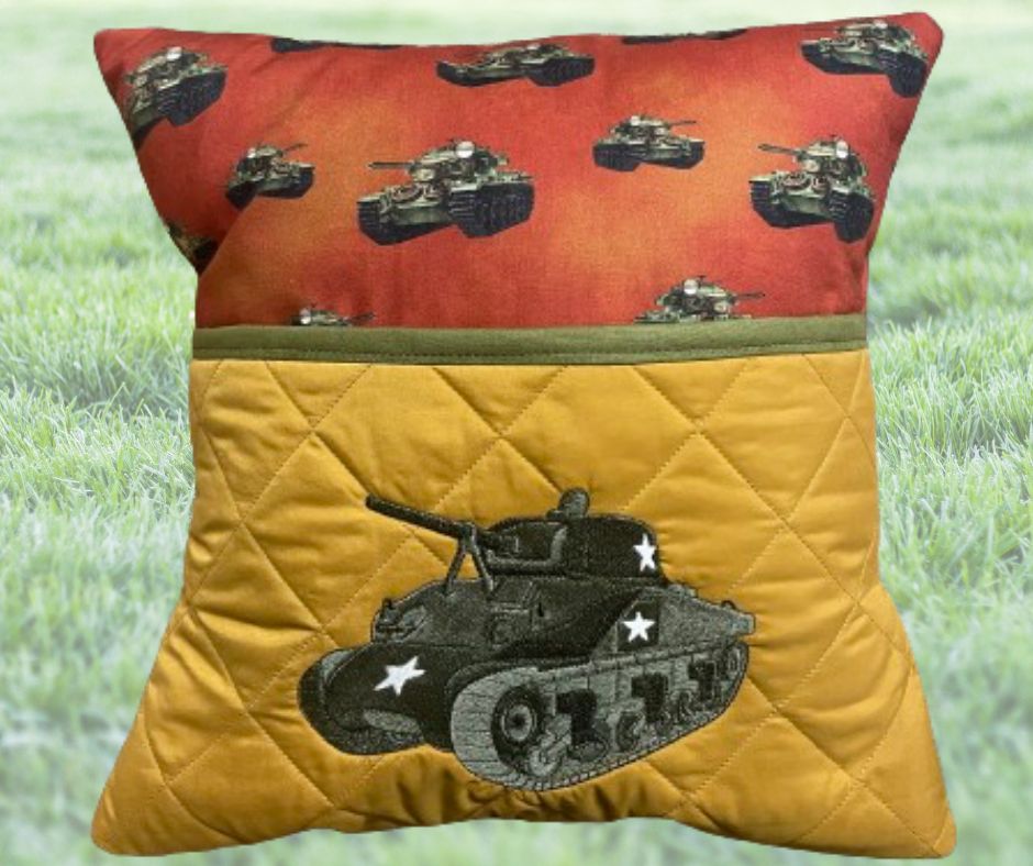 Reading Cushion - Sherman Tank